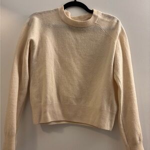 TNA Cream Crew Neck Sweater